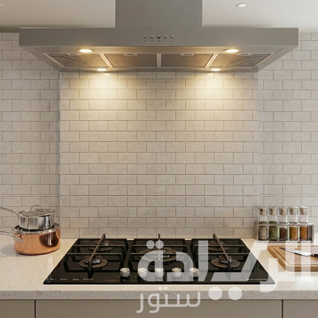Ecomatic Built-in Gas Hob, Crystal, 90 cm – 5 Cast Iron Burners – Model – S957C