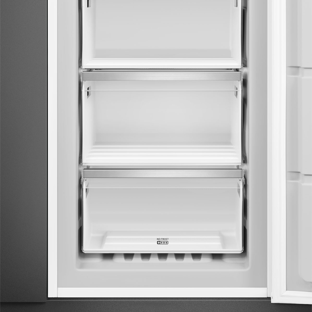 فريزر بلت إن سميج (Smeg) إيطالي باب واحد 212 لتر صافي نو فروست بموتور إنفرتر – موديل S9F174NE