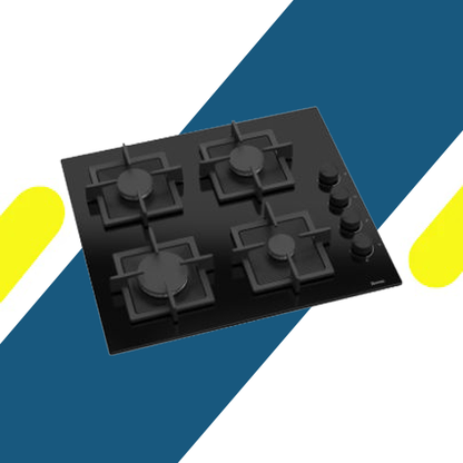 فيماس مسطح غاز بلت ان 4 شعلة 60 سم اسود موديل - SC205