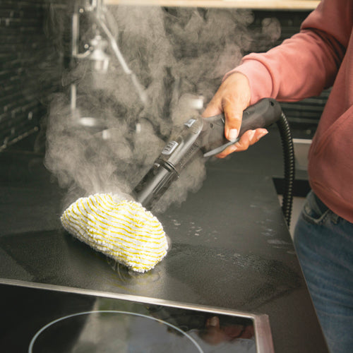 جهاز التنظيف بالبخار كارشر SC 4 EasyFix Iron Kit – مع مكواة بخار – خزان منفصل