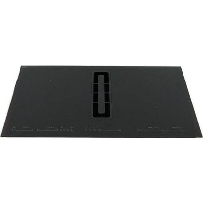 كيتشن لاين مسطح 4 عين كهرباء اندكشن كهرباء مع شفاط بلت ان زجاجي سيراميك اسود مقاس - 80 سم - موديل - SF06W