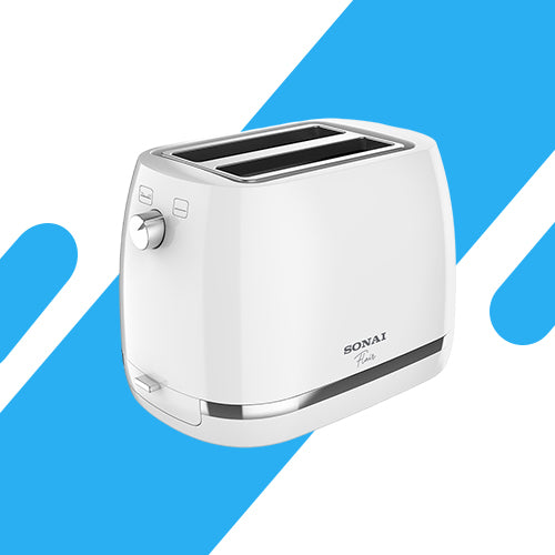 توستر سوناي فلير - 870 وات - 3 وظائف - أبيض