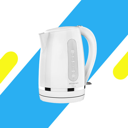 غلاية مياه سوناي - 2200 وات - 1.7 لتر - أبيض