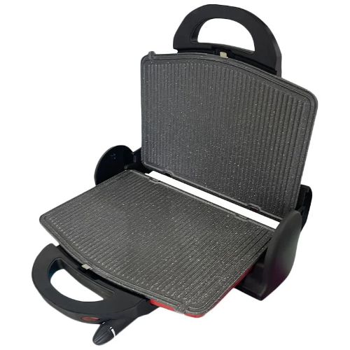 شواية كهرباء سوناي كونتاكت فليم - 1800 وات - أحمر - موديل SH-300