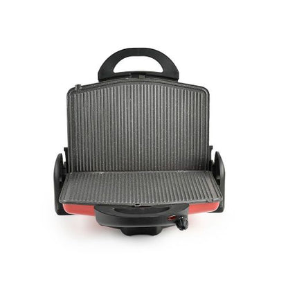 شواية كهرباء سوناي كونتاكت فليم - 1800 وات - أحمر - موديل SH-300