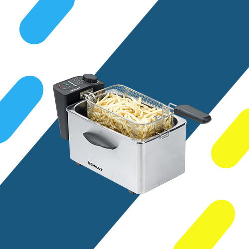 قلاية سوناي بالزيت - 2000 وات - 4 لتر