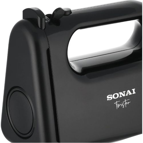 مضرب سوناي يدوي تويستر - 300 وات - 5 سرعات - أسود - موديل SH-M795