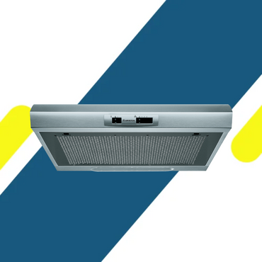 شفاط مطبخ أريستون Ariston 60 سم - قوة شفط 185  ستانلس ستيل إضاءة LED مزدوجة، فلاتر معدنية 106 وات – موديل SL16LIX