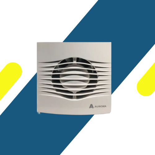 شفاط حمام ارورا 20 سم – قوة شفط 330 م³/ساعة – عزل مزدوج – أبيض – موديل – SLF150T