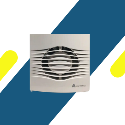 شفاط حمام ارورا 20 سم – قوة شفط 330 م³/ساعة – عزل مزدوج – أبيض – موديل – SLF150T