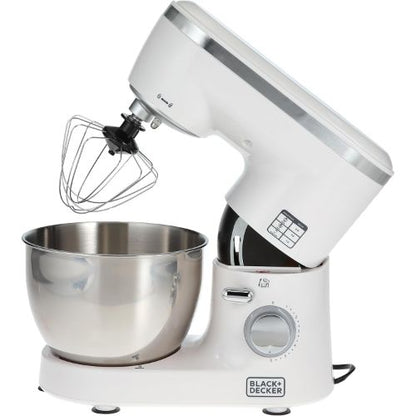 عجانة بلاك اند ديكر – 1000 واط – 4 لتر – أبيض – موديل - SM1000