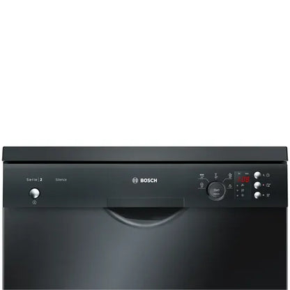 غسالة أطباق بوش سيريس 2 - 60 سم، 12 فرد، لون أسود أنيق - موديل - SMS25AB00V