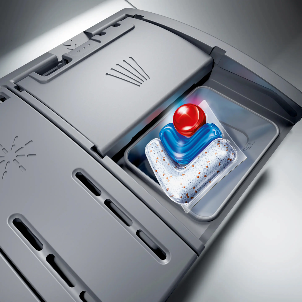 غسالة أطباق بوش (Bosch ) السلسلة 6 قائمة بذاتها 60 سم 14 فرد 8 برامج بتجفيف فتح الباب التلقائي – موديل SMS6ECI83T