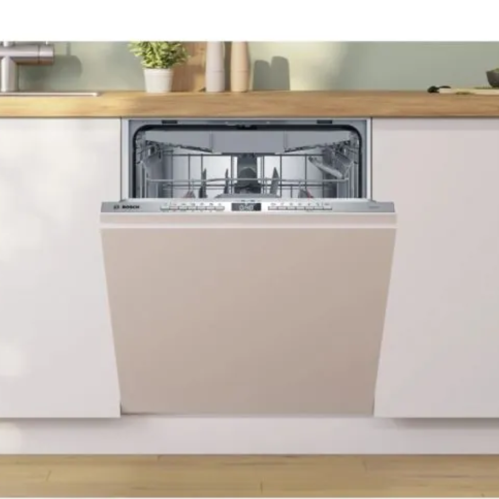 غسالة أطباق بلت إن بوش (Bosch) 60 سم، سعة 14 فرد، 6 برامج طهي – موديل SMV4IMX62T