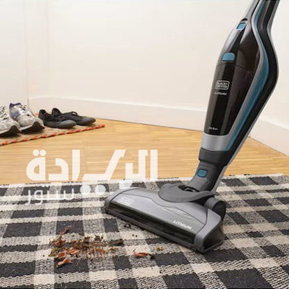 مكنسة كهربائية لاسلكية بلاك آند ديكر  – بطارية ليثيوم 14.4 فولت – 2 في 1 موديل - SVA420B