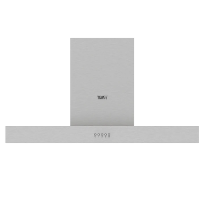 شفاط تيفا حرف T 90 سم – إستانليس ستيل – قوة شفط 850 متر مكعب – موديل T90-PB-850-IX