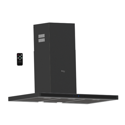 شفاط بلت إن ديكوري بيورتي 90 سم ستانلس ستيل بقوة شفط 1000 م³/س مع تحكم تاتش وريموت - موديل - TBL PRO PLUS BL 90