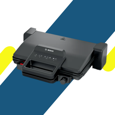 شواية بوش كهربائية – 2000 واط، 3 أوضاع للشوي، ألواح قابلة للإزالة – أسود موديل - TCG3323