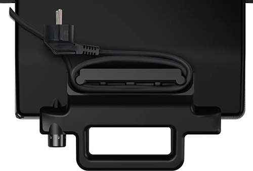 شواية بوش كهربائية – 2000 واط، 3 أوضاع للشوي، ألواح قابلة للإزالة – أسود موديل - TCG3323