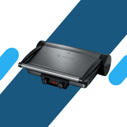 شواية بوش الكهربائية - أسود - جهاز شواء متعدد الاستخدامات موديل TCG4215