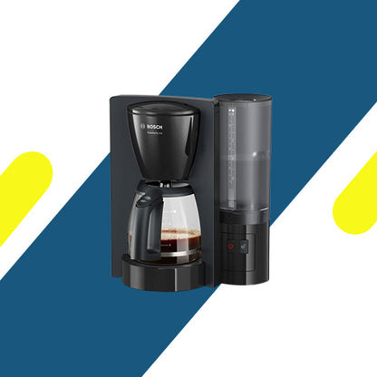ماكينة قهوة بوش كومفورت لاين TKA6A043 - 1200 وات، سعة 10 أكواب، أسود