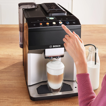 ماكينة قهوة بوش VeroCafe أوتوماتيك بالكامل – TPE40307 – ضغط 15 بار ونظام MilkMagic