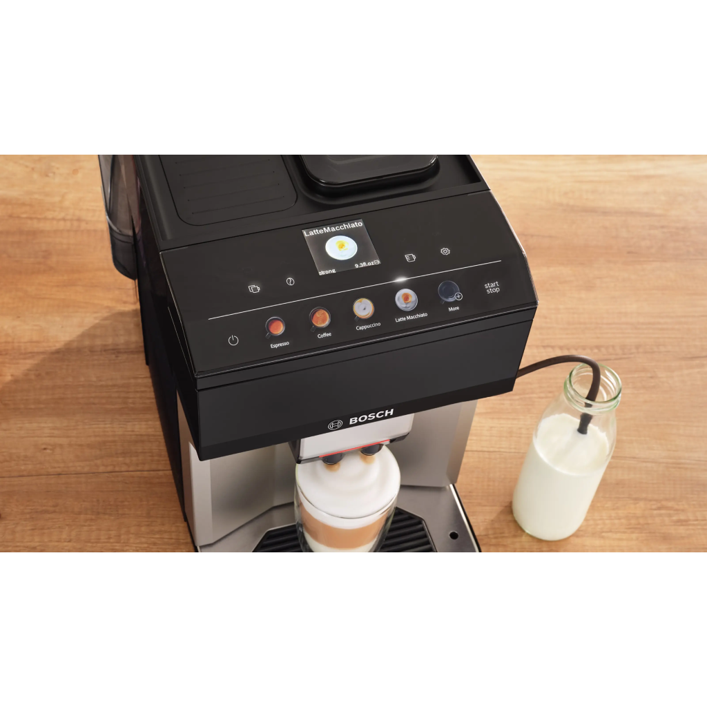 ماكينة قهوة بوش VeroCafe أوتوماتيك بالكامل – TPE40307 – ضغط 15 بار ونظام MilkMagic