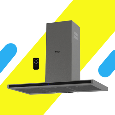 شفاط مطبخ بلت إن ديكوري بيورتي – ستانلس ستيل، 90 سم، قوة شفط 1000 م³/س - موديل - TSD DARK INOX PRO PLUS