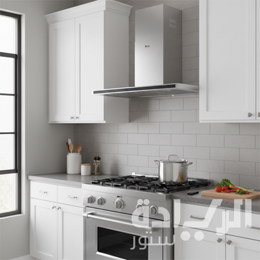 شفاط مطبخ بلت إن بيورتي – شكل T، 60 سم، قوة شفط 1000 م³/ساعة، تحكم لمس مع ريموت - TS Pro Plus X