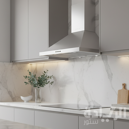 شفاط مطبخ كيتشن لاين ترند – 90 سم – قوة شفط 550 م³/ساعة – صناعة تركية - موديل - TREND 90