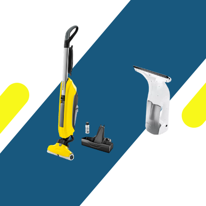 باندل كارشر (Karcher) FC 5 + هدية جهاز تنظيف النوافذ KWI 1