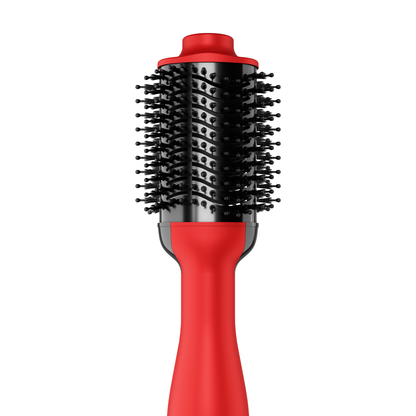 فرشاة فرد وتجفيف الشعر راش براش (RUSH BRUSH) – V2 PLUS RED – قوة 1200 وات وتقنية التورمالين