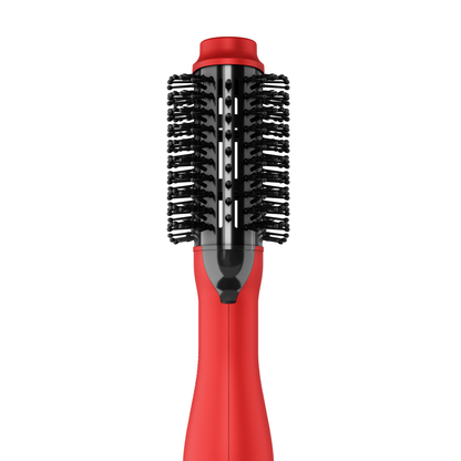 فرشاة فرد وتجفيف الشعر راش براش (RUSH BRUSH) – V2 PLUS RED – قوة 1200 وات وتقنية التورمالين