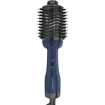فرشاة تكثيف الشعر راش براش V2 PRO – سيراميك أيوني، 1300 واط، تصميم بيضاوي، كحلي