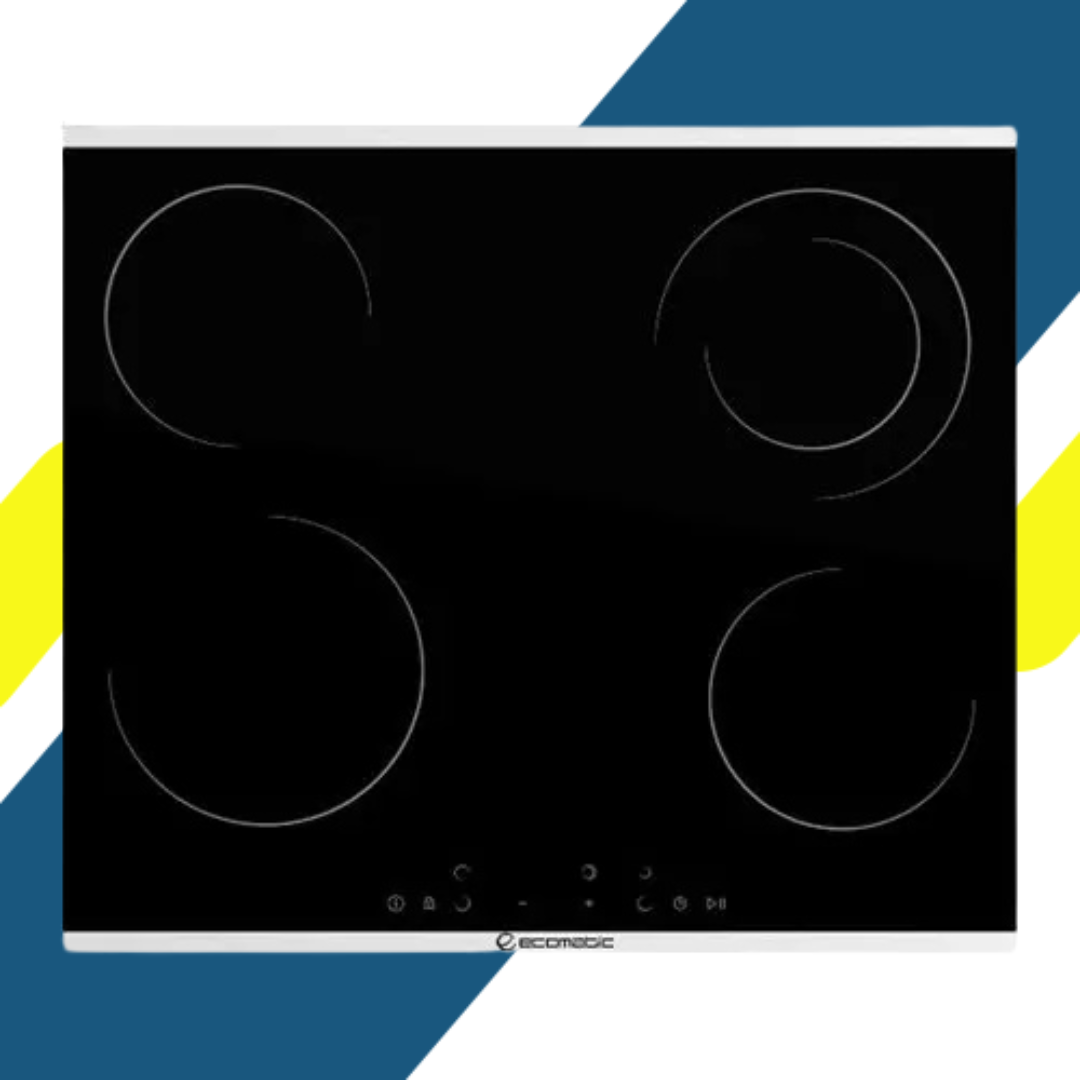 مسطح كهرباء فيترو سيراميك ديجيتال إيكوماتيك 60 سم –4 شعلات - موديل - V6604TDZ