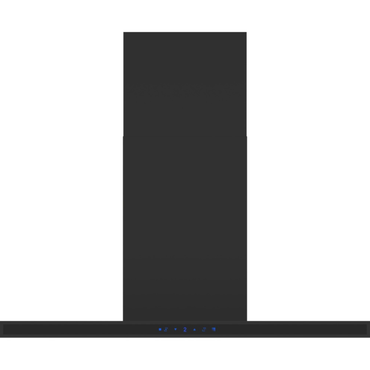 شفاط حرف T فاليريو (Valerio) تركي 90 سم - قوة شفط 850 م³/س أسود ملكي شاشة تاتش وريموت كنترول – موديل VCT95MN PRO