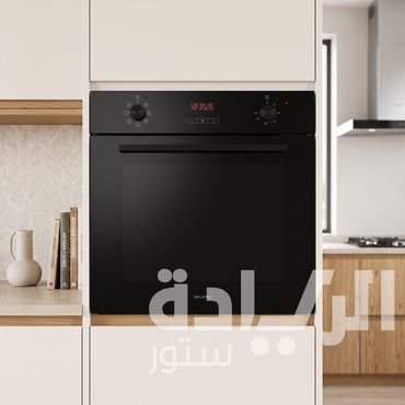فرن بلت إن كهرباء فاليريو (Valerio) تركي 60 سم – 74 لتر - موديل VEO97ND NERO