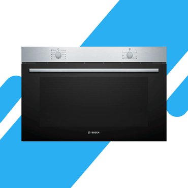 فرن بوش بلت إن غاز 90×60 سم ستانلس ستيل مزود بنظام HotAir وCatalytic Cleaning - VGD011BR0M