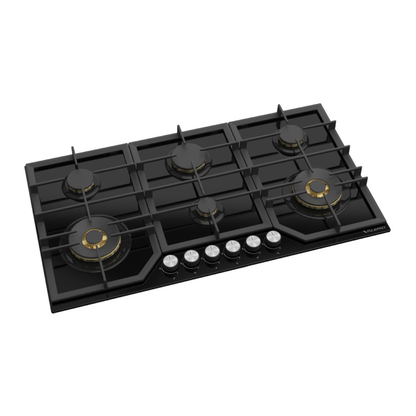 مسطح بلت إن غاز فاليريو (Valerio) تركي 90 سم – موديل VGH909DG GOLD