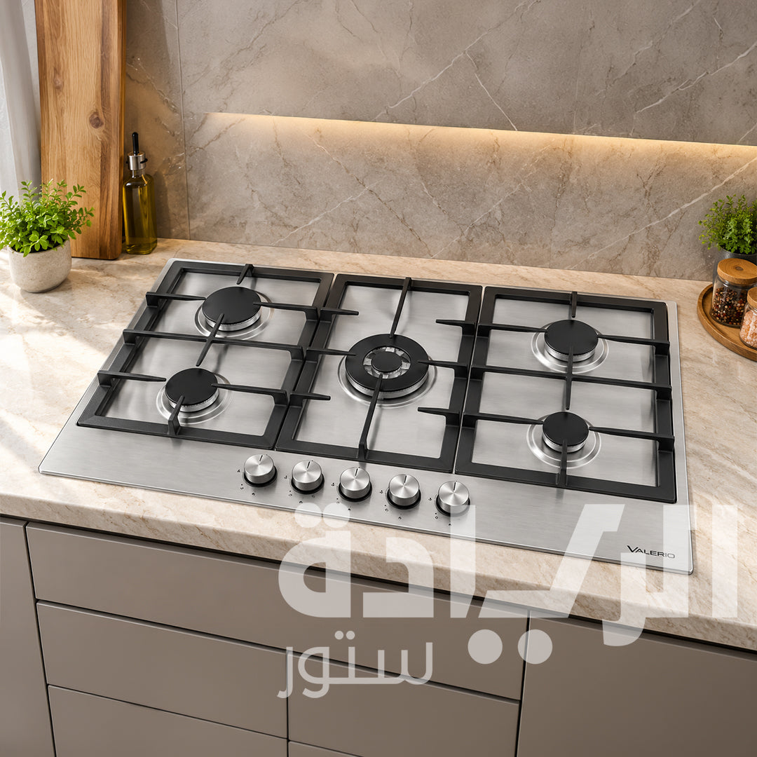 مسطح بلت إن غاز فاليريو (Valerio) تركي 90 سم – موديل VGH90XS ELITE