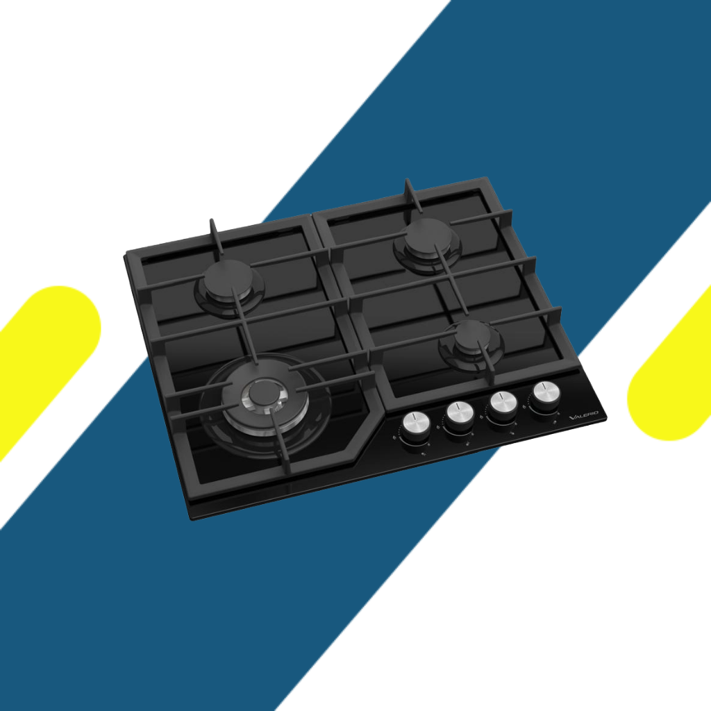 مسطح بلت إن غاز فاليريو (Valerio) تركي 60 سم – موديل VGN60G NERO
