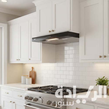 بيست اير شفاط مسطح - 60 سم - قوة شفط 650 م³/س - 2 موتور FIME إيطالي - موديل WAVE 60 CM BK