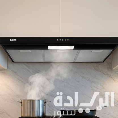 بيست اير شفاط مطبخ موديل WAVE 90CM BK
