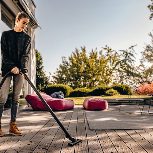 مكنسة كارشر WD 4 S رطبة وجافة – 1000 وات – سعة 20 لتر – خزان ستانلس ستيل