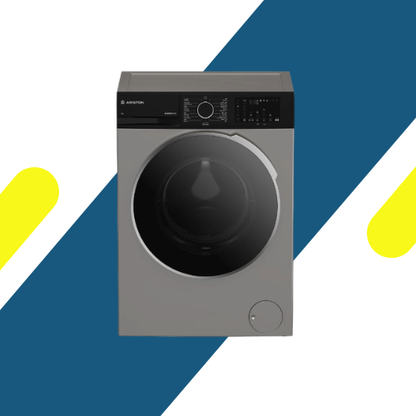 غسالة ملابس اريستون (Ariston) 8 كجم إنفرتر 1400 لفة – رمادي مودرن – WFST8GWHR