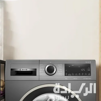 غسالة بوش Series 4 أوتوماتيك – 9 كجم – 1400 دورة – i-DOS - WGA244ZREG