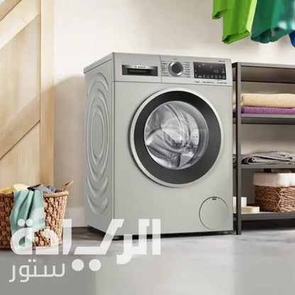 غسالة بوش سيريس 6 أوتوماتيك 10 كجم – 1400 دورة – ستانلس ستيل فضي - موديل - WGA2540XEG
