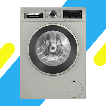 غسالة بوش 10 كجم Series 6 Silver Inox – i-DOS وEcoSilence Drive – موديل WGA254AXEG