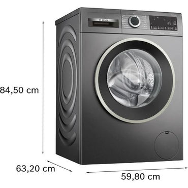 غسالة ملابس بوش Series 4 أوتوماتيك – 10 كجم – 1400 دورة – WGA254ZREG