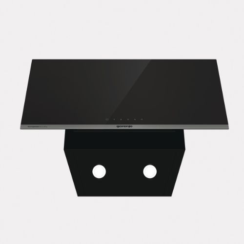 شفاط مطبخ أبخرة جورينيا – أسود 60 سم | قوة شفط 637 م³/س وتشغيل هادئ - موديل - WHI644EB